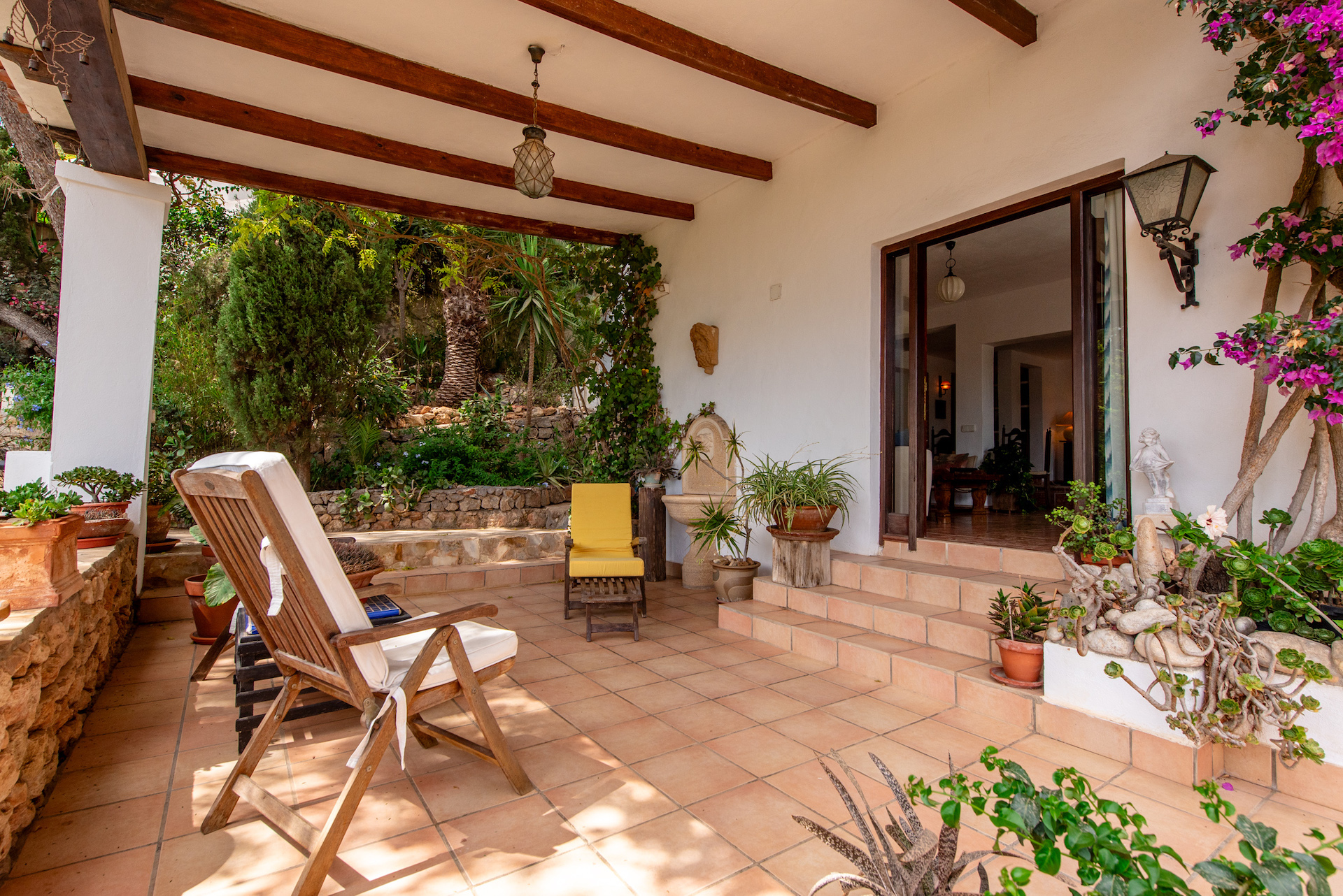 Resa Estates Ibiza Can Furnet villa to renovate for sale views . terrace main .jpg
